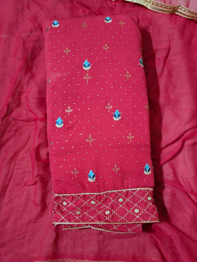 Georgette Dress Material (Unstitched Salwar Suit)