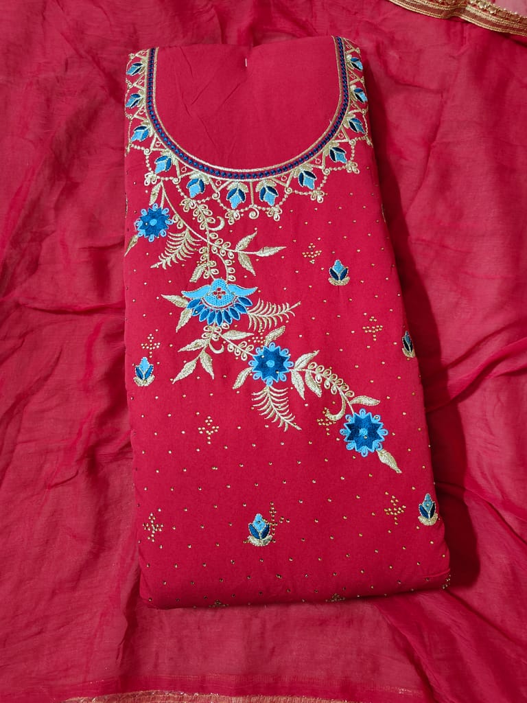 Georgette Dress Material (Unstitched Salwar Suit)