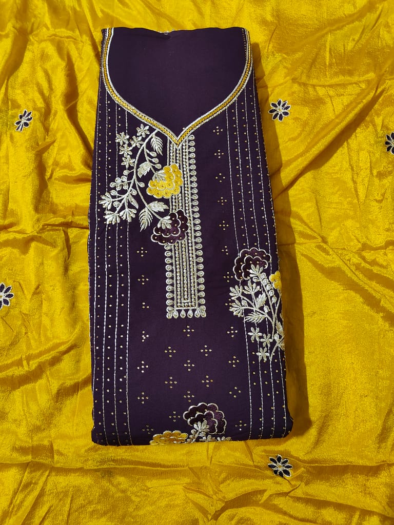 Georgette Dress Material (Unstitched Salwar Suit)