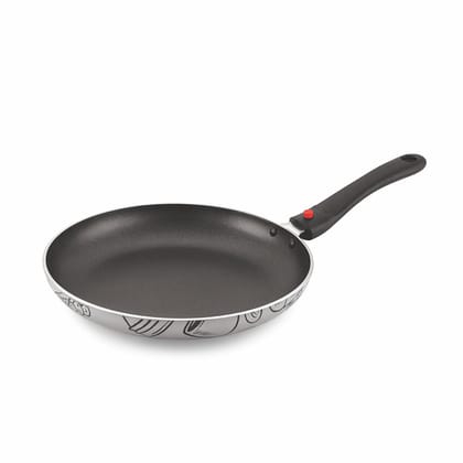 The Chef Story Fun Series Non Stick Breakfast Time Fry Pan 26 Cm, Silver