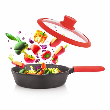 The Chef Story Throwback Series Mini Fry Pan With Glass Lid 20cm