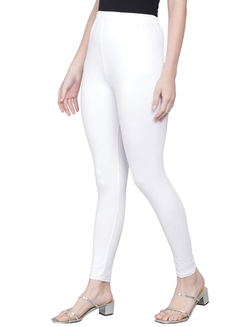Renuar Ankle Pants in White | A Lucky Knot Bestseller – THE LUCKY KNOT