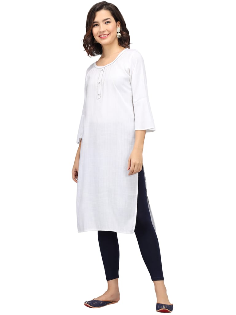 SOFT COLORS Women's Skinny Fit Ethnic Wear Ankle Length Leggings (Navy Blue)