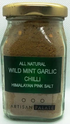 All Natural Wild Mint Garlic Chilli Himalayan Pink Salt
