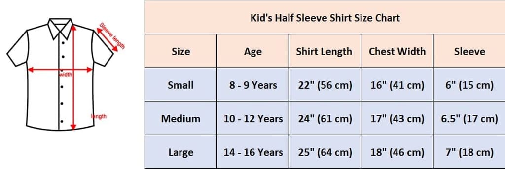 Nomad Boy's Cotton Checks | Checked | Checkered Slim Fit Half Sleeve Collared Neck Casual Wear Shirt | 8 Year to 9 Year