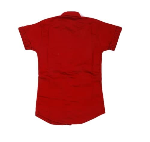 JAY & JOY Boy's Regular Fit Cotton Material Half Sleeve Shirt for 2 to 8 Year