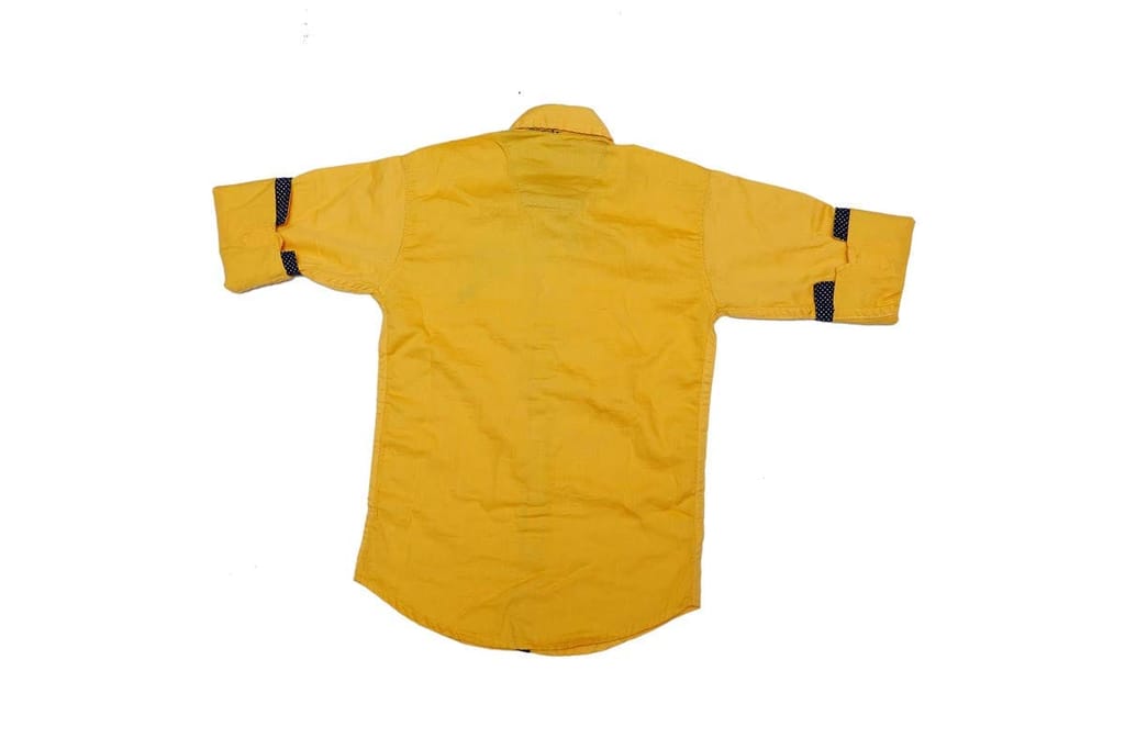 JAY & JOY Boy?s Cotton Full Sleeve Solid Regular Fit Shirt (Model No:2432_12 to 16 Year Age)