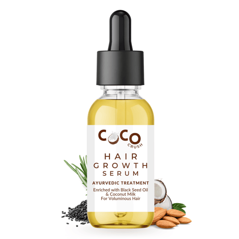Coco Crush Ayurvedic Hair Growth Serum, Pack of 2- 30ML each