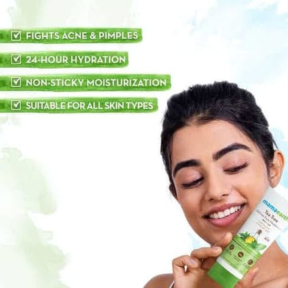 Mamaearth Tea Tree Oil-free Moisturizer For Face For Oily Skin With Tea Tree & Salicylic Acid (80gm)
