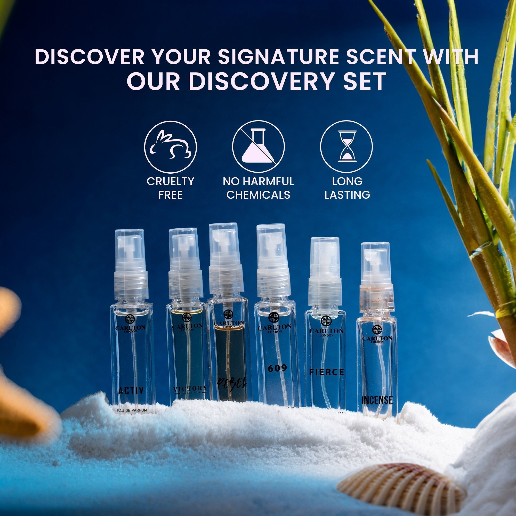 Carlton London Men EXPLORER Gift Set of 6 - 8ml each