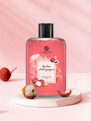 Carlton London Shower Gel Lychee Champagne Soft & Fresh Body Wash-250ml