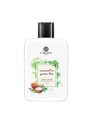 Carlton London Women Coconut Shower Gel (250ml) and Coconut Body lotion (250ml), Set of 2