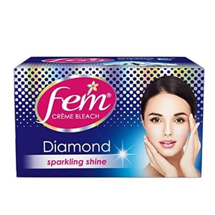 Fem Diamond Crème Bleach 30gm (Pack of 2)