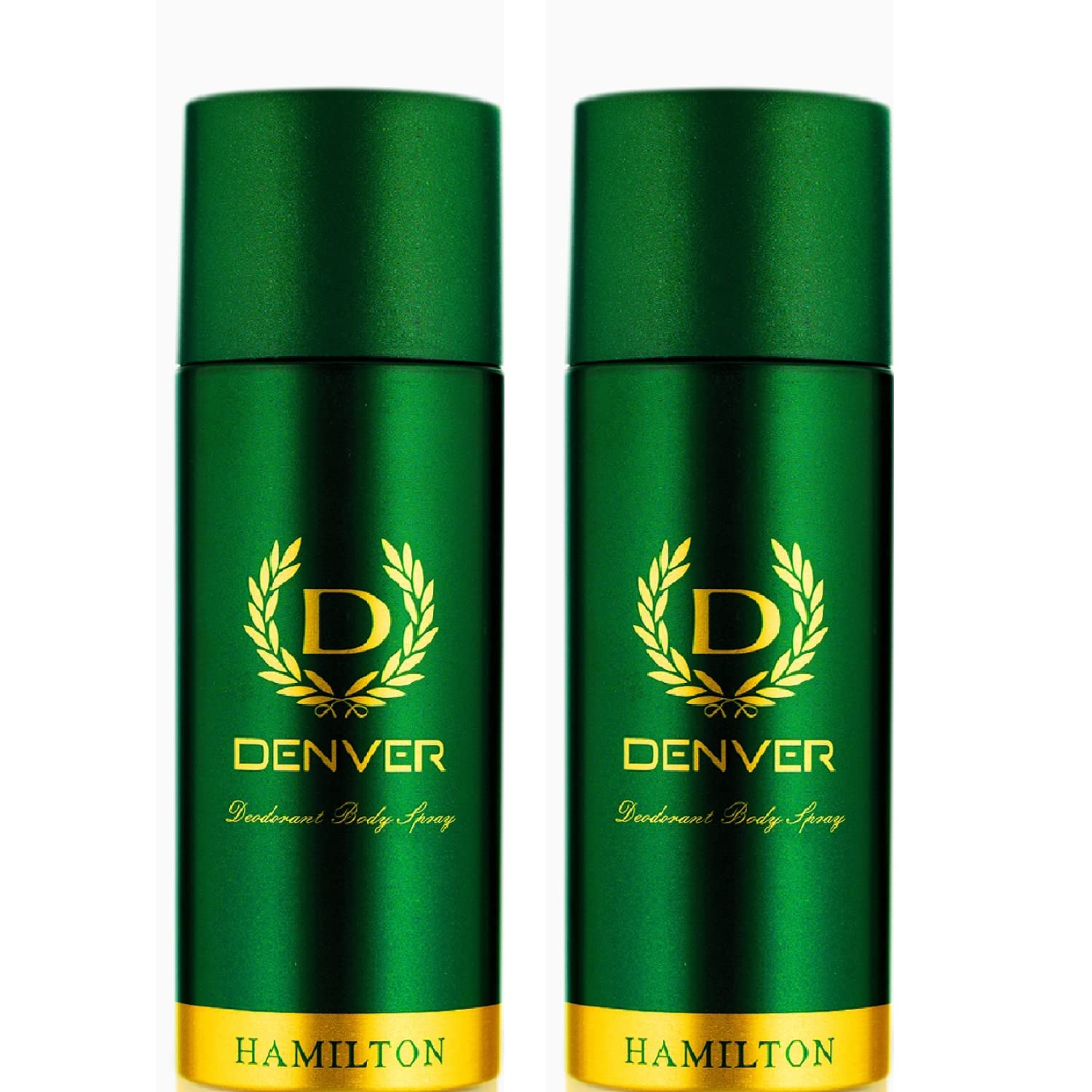 Denver Hamilton Deodorant Body Spray 165 ml Each (Pack of 2)Long Lasting Deo Body Spray