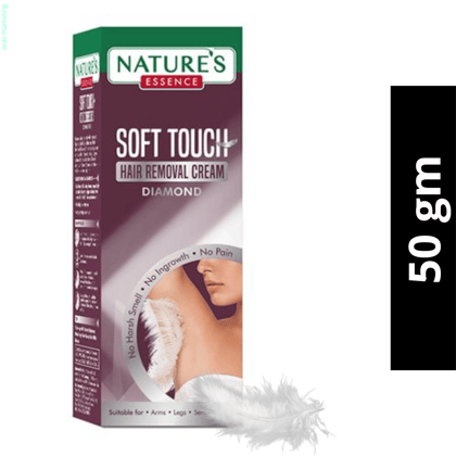 Nature's Essence Soft Touch Hair Removal Cream - Diamond, 50 gms Each Pack Of 3
