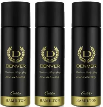 Denver Caliber Body Spray, Deodorant Nano 50 ml Each ,Pack Of 3