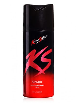 KS Deo, Kama Sutra Spark Deodorant for Men, 150ml Each Pack Of 2