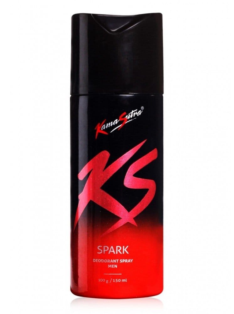 KS Deo, Kama Sutra Spark Deodorant for Men, 150ml Each Pack Of 2