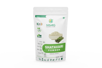 Nisarg Organic Shatavari Root Powder 100gm