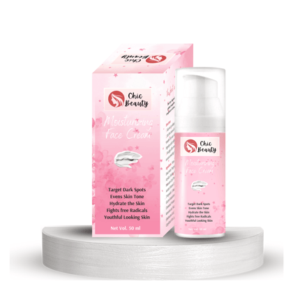 Chic Beauty Moisturizing Face Cream 50ml Prevents Premature Aging & Hydrates the Skin
