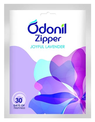 Odonil Zipper Joyful Lavender Air Freshener Gel 10g
