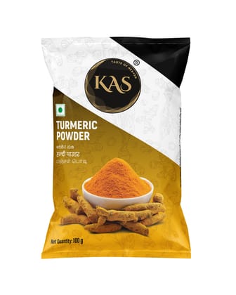 KAS Turmeric Powder - 100gm each Pack of 10