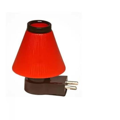 Elecsera Plastic Led Night Umbrella Shape Hanging Lights Night Lamp (65 Cm, Multicolor)