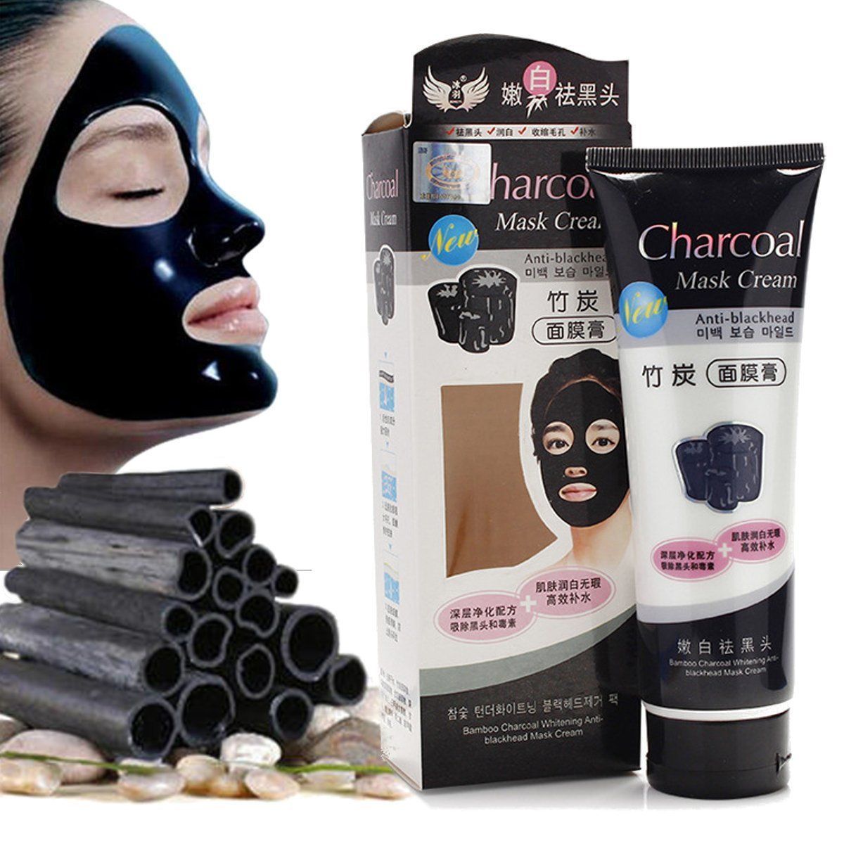 Charcoal Anti-Blackhead Peel Off Mask For Men And Women 130 grams