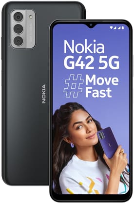 Nokia G42 5G |  (6GB RAM + 5GB Virtual RAM) | 128GB Storage  Grey