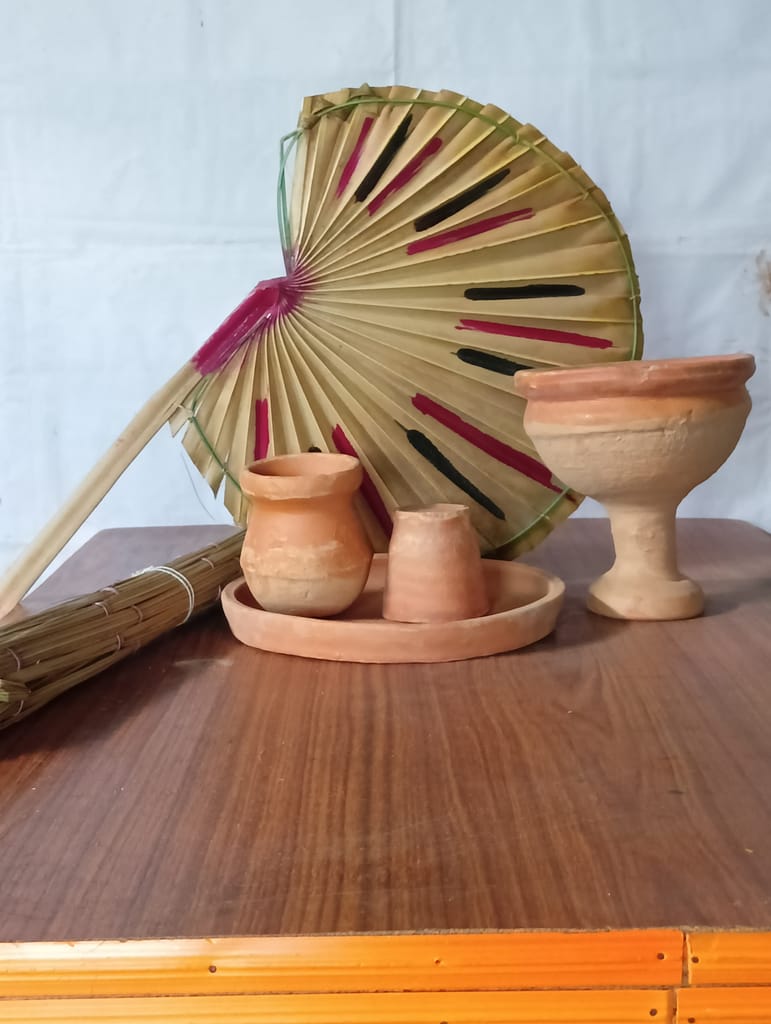 Pottery Utility Product for Pujo Special (Combo Pack) - Pooja Needs | Buy online on ZillyBuy