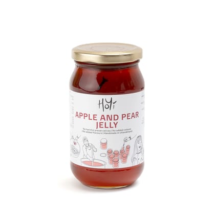 HoYi Apple & Pear Jelly 250gm - Made fresh fruit pulp