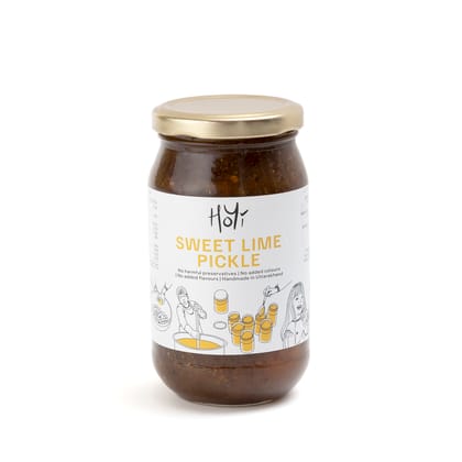 HoYi Sweet Lime Pickle 250gm - Traditional recipe, freshly crushed spices