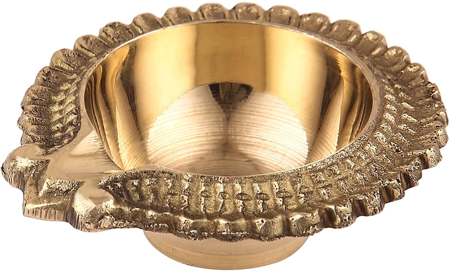 Dokchan Brass Antique Kuber Diya for Daily Puja & Festival