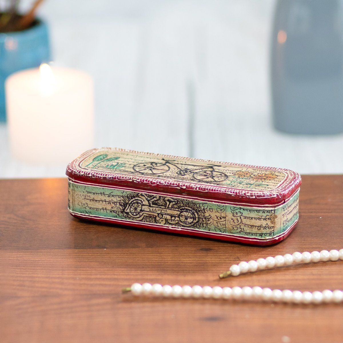Antique deals pen box