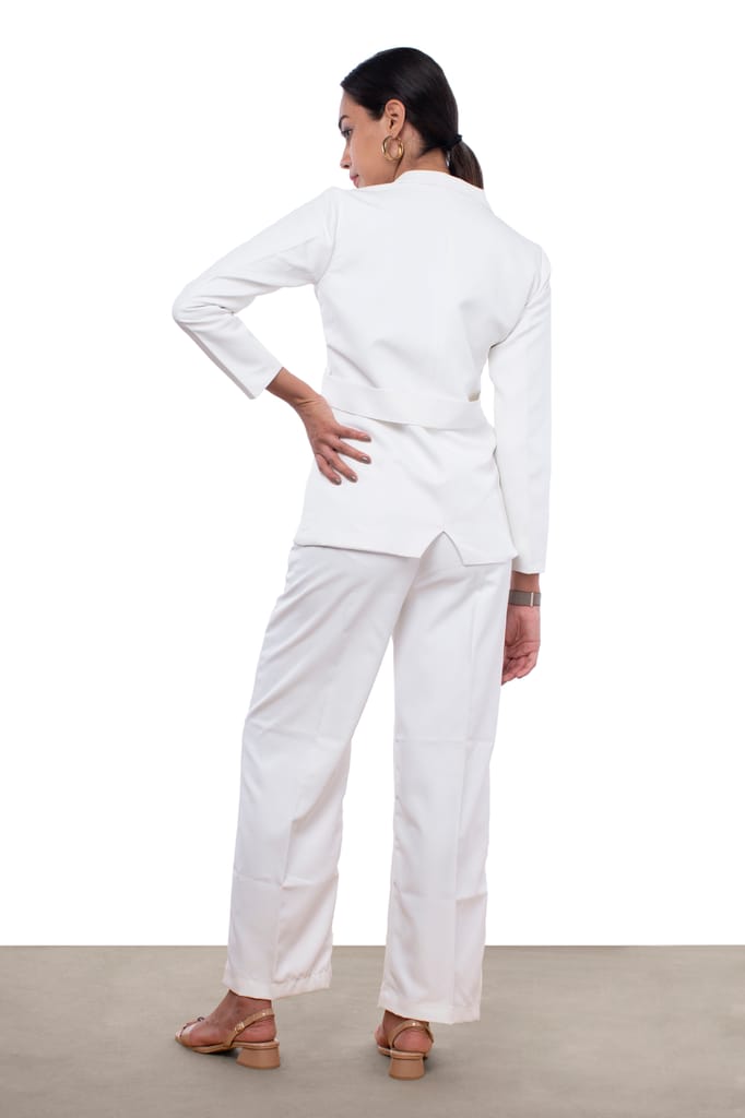 CLASSIC OVERLAP BLAZER CO-ORD SET