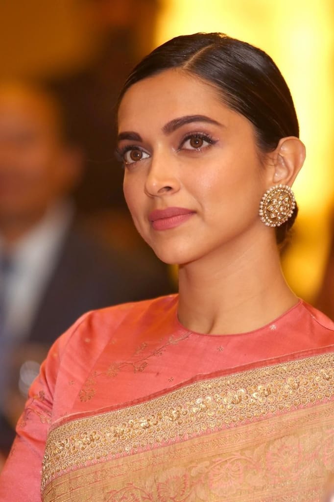Abhaah bollywood deepika padukone inspired polki kundan meenakari stylish party wear stud earrings with pearl for girls and women