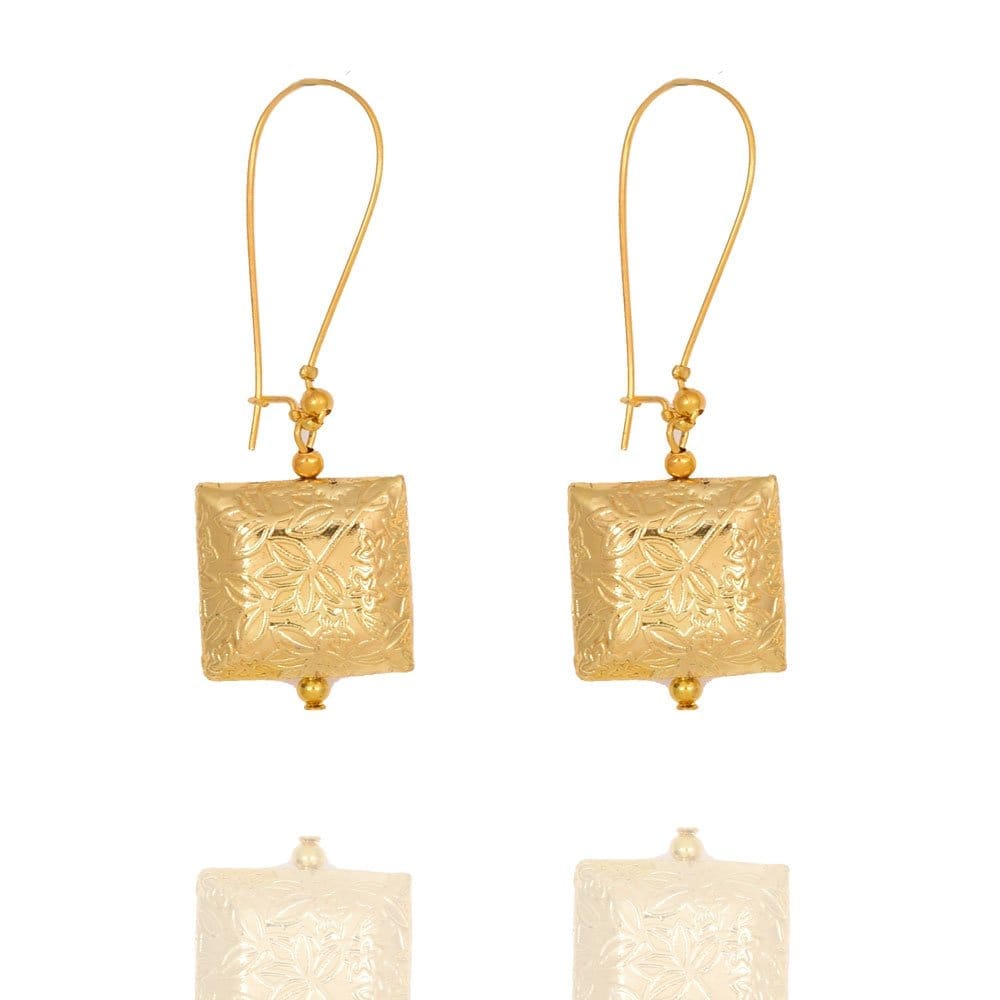 Abhaah exclusive unique handcrafted gold plated earrings for women and girls