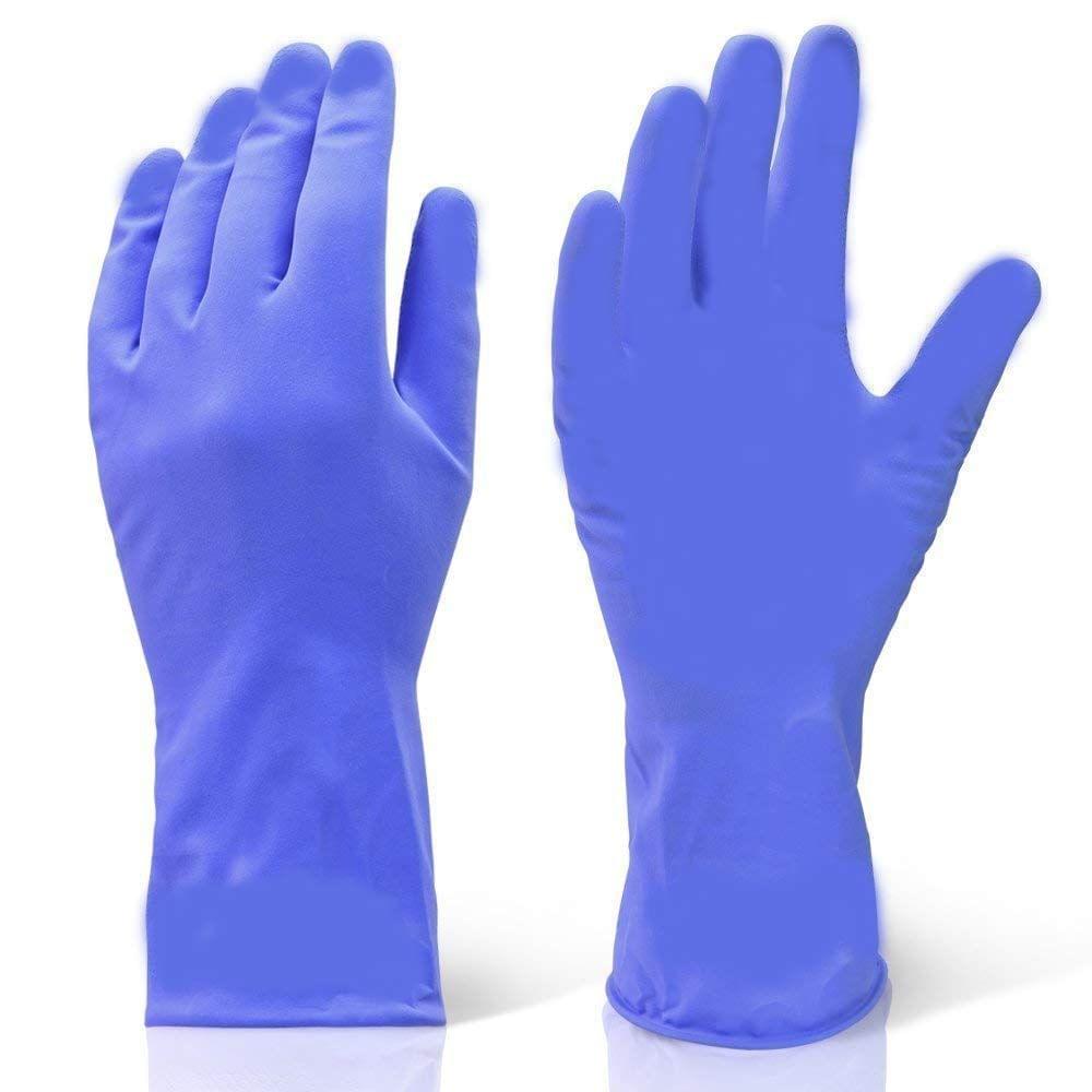 Nayasa Fusion Deluxe Containers Box/Polypropylene Grocery Container, Pack of 9 (1500ml 3Pcs, 1000ml 3Pcs, 750ml 3Pcs) (Grey) and 1 Pair Cleaning Gloves