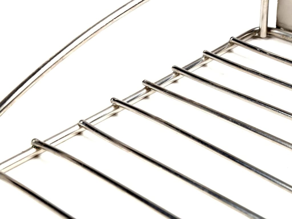 NURATStainless Steel Set Top Box DVD Stand Wall Mount Setup Box Holder Wall Shelf Wi-Fi Router Stand Set top Box Stand