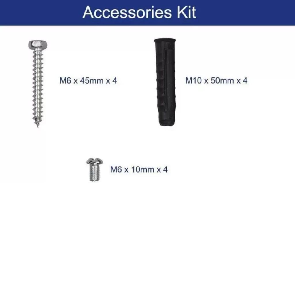 NURATCombo TV Stand Hanger Holder Universal Fixed TV Wall Stand with Set Top Box Self