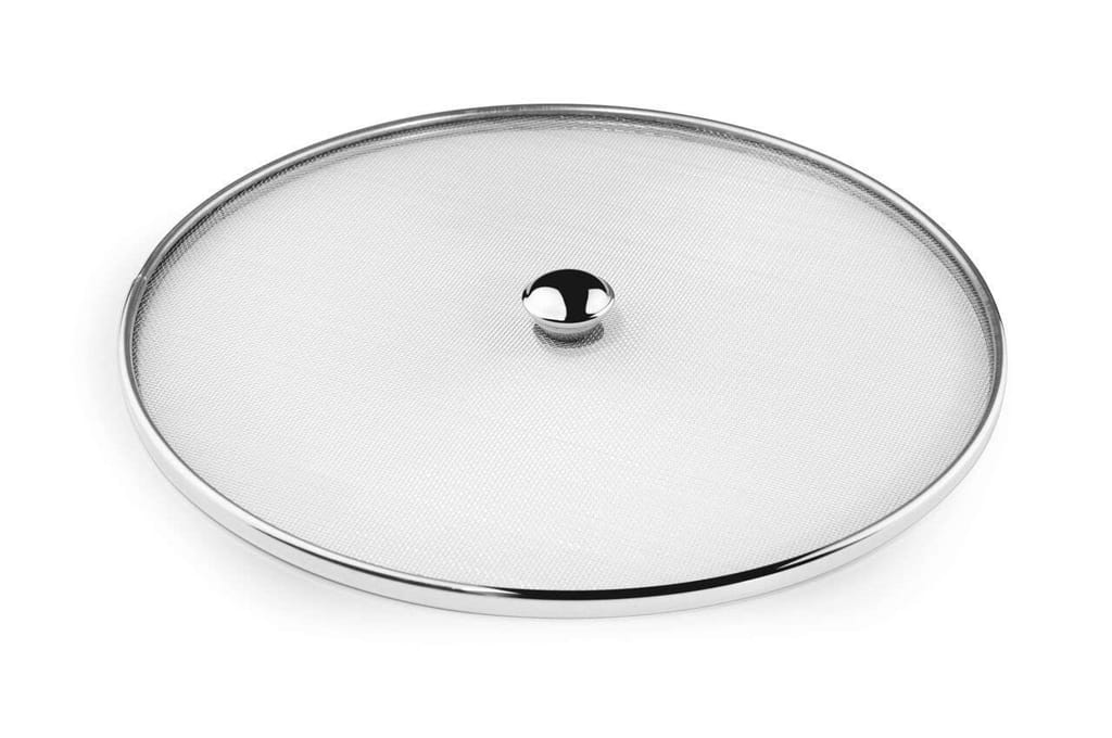 NURATStainless Steel Vessel Milk Bowl Net Cover Multipurpose Strainer for Kitchen and Fruits Milk Food