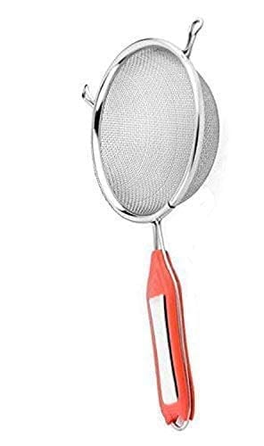 NURAT Stainless Steel Soup and Juice Strainer, Silver(16cm)