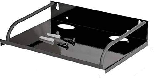 NURAT Metal Set Top Box Stands | Wi Fi Router/Holder Steel Wall Shelf | Unbreakable DTH Stand for Mobile TV Connection for Home Pack of 1,Black