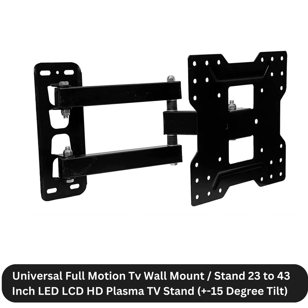 NURAT Premium Heavy Duty Full Motion TV Wall Mount
