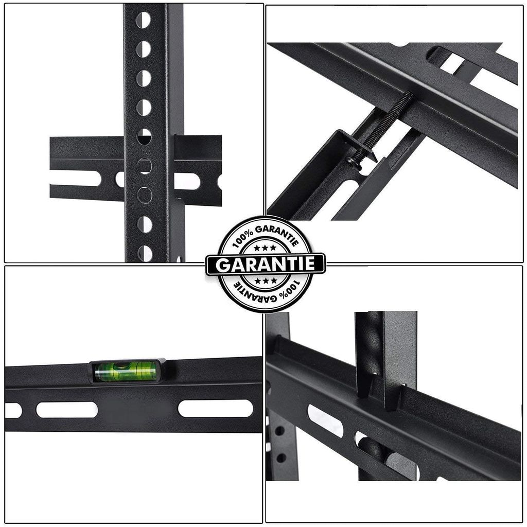 NURAT LED Stand 32-55" Inch Fixed led LCD Plasma Wall Mount Bracket TV Stand |Heavy Duty| 32 kgs Weight Capacity| -(Pack of 1)