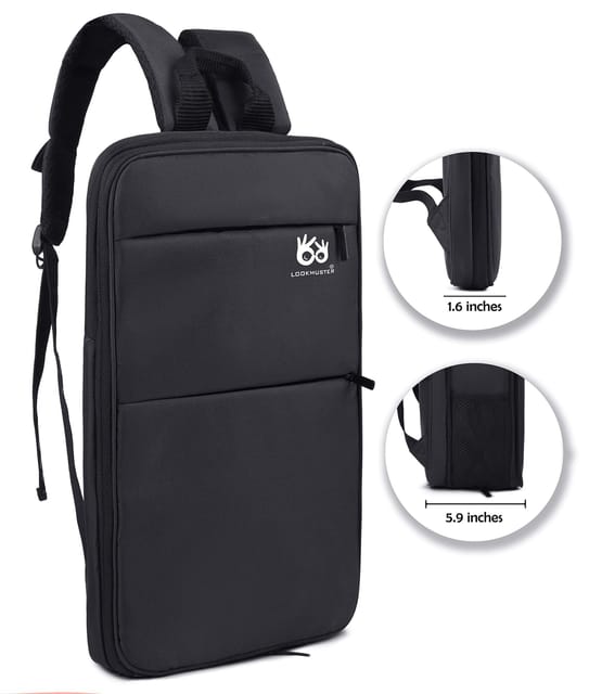 Slim Laptop Backpack Lightweight Waterproof 15.6