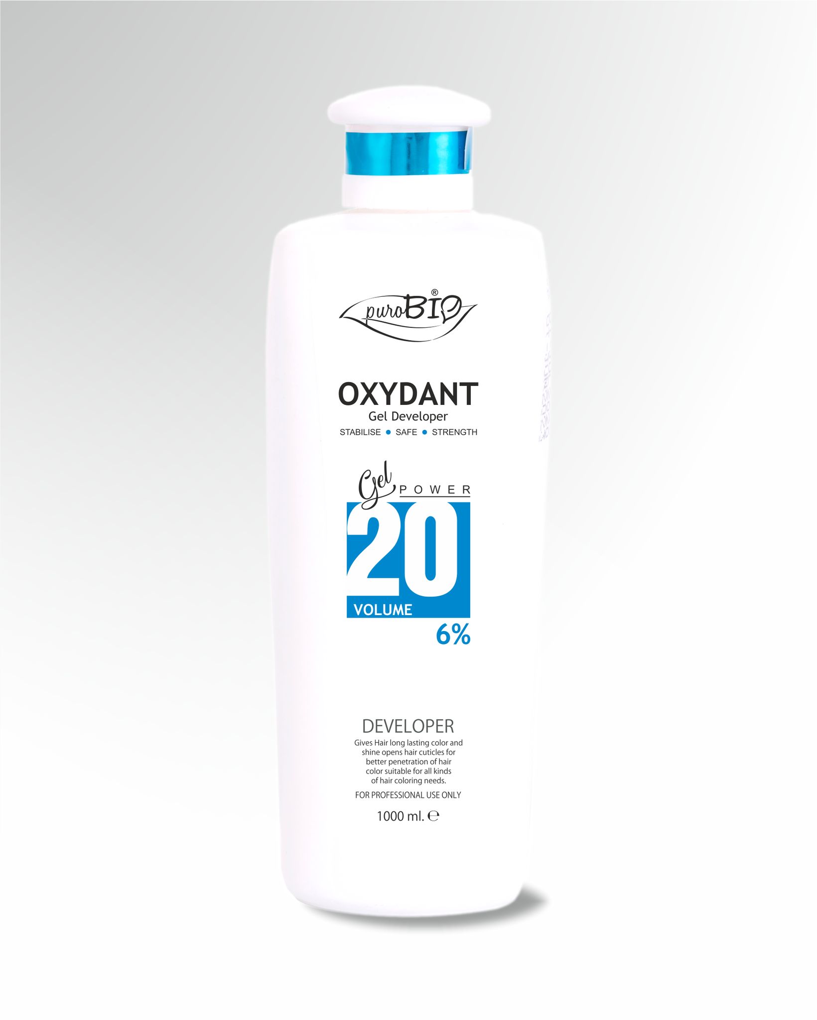 Purobio 20 volume Oxydant Developer - 1000ml