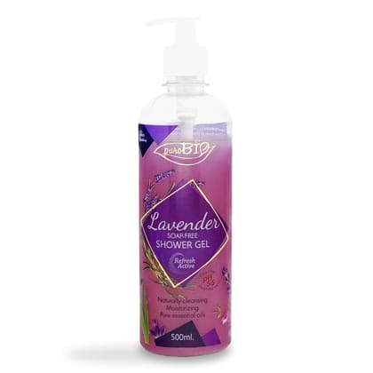Purobio Lavender Shower Gel - 500 ml