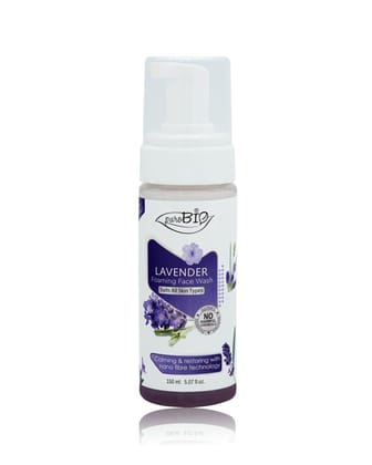 Purobio Lavender Foaming Face Wash - 150ml