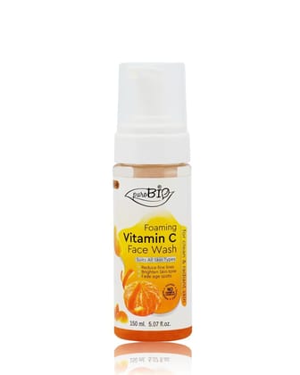 Purobio Vitamin C Foaming Face Wash - 150ml